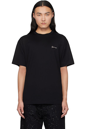 Black Hubert Objects Print T-shirt