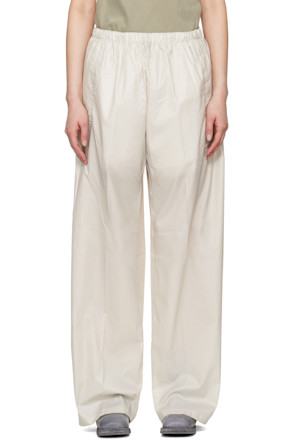 Beige No.287 Technical Flap Pocket Trousers