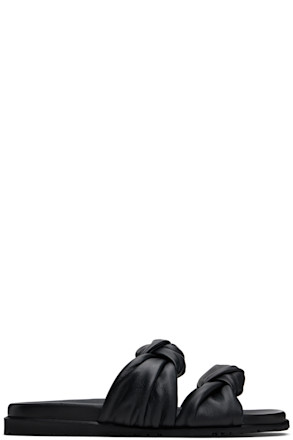 Black Tye Sandals