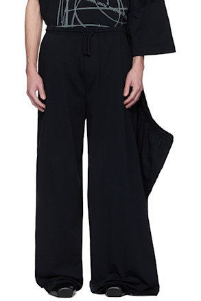 Black Extended Sweatpants