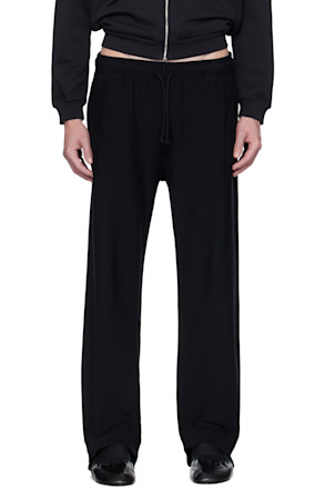 Black Fuseau Sweatpants