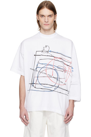 White Extended T-shirt