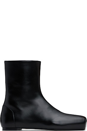 Black Pina Flat Boots