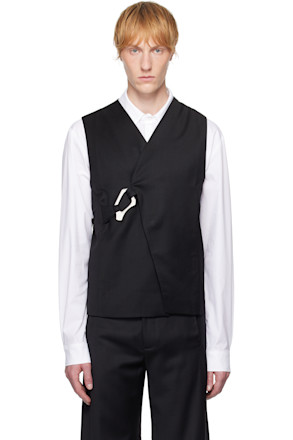 Black Ferro Tailored Vest
