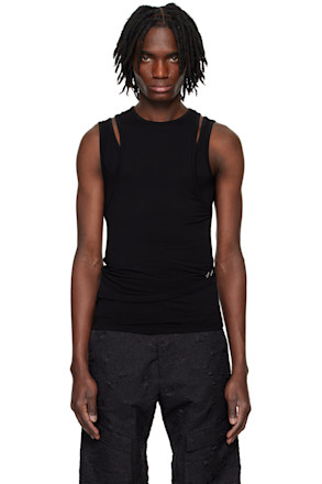 Black Eudaimonia Tank Top