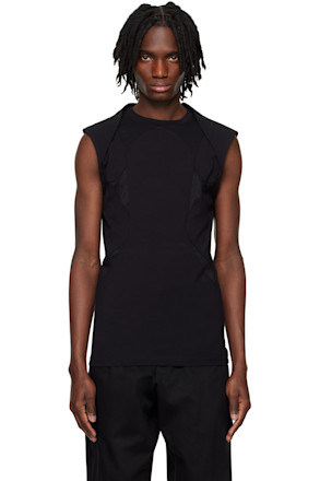 Black Evolute Tank Top