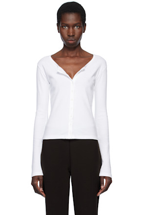 White Sophie Cardigan