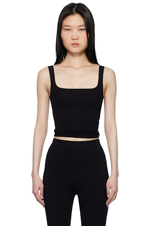 Black Matisse Scooped Tank Top