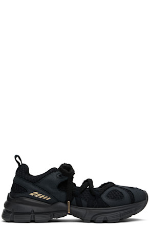 Black Marathon Ballet Sneakers