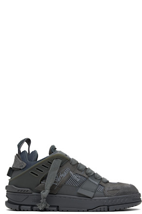 Gray Area Patchwork Sneakers