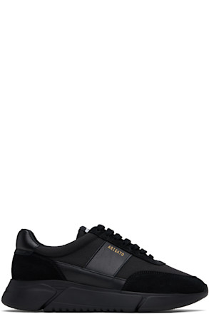 Black Genesis Vintage Runner Sneakers