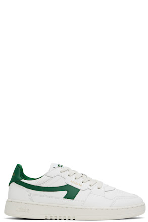 White & Green Dice-A Sneakers