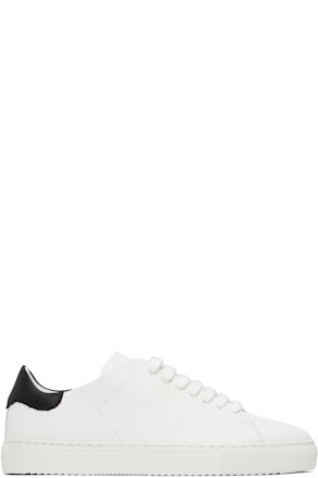 White & Black Clean 90 Sneakers
