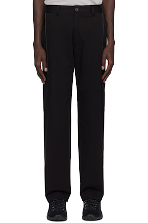 SSENSE Exclusive Black Piping Cargo Pants