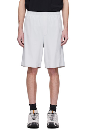 Gray Render Ultrasound Shorts