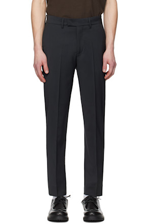 Gray Capovae Tropical Trousers