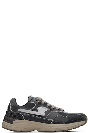 Black & Gray Amiel S-Strike Sneakers