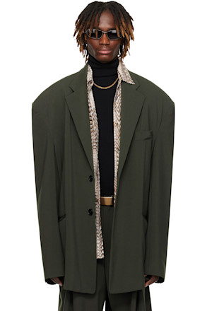Gray Misfit Blazer