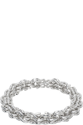 Silver Keychain Bracelet