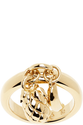 Gold 'The Chloé Charms' Ring