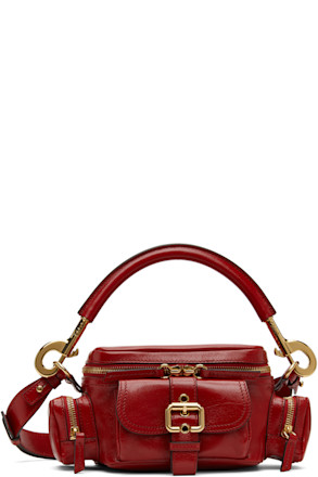Red Small Camera Bag