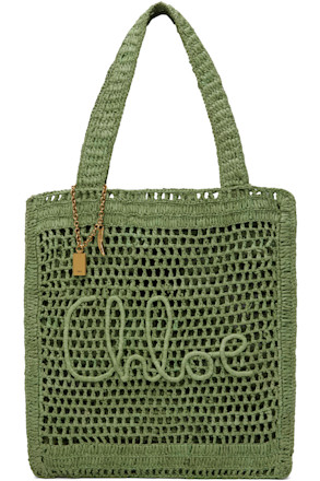 Green Summer Banana Tote