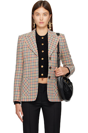 Multicolor Wool Blazer