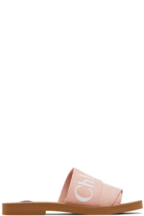 Pink Woody Sandals