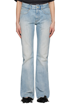 Blue Low Waist Jeans