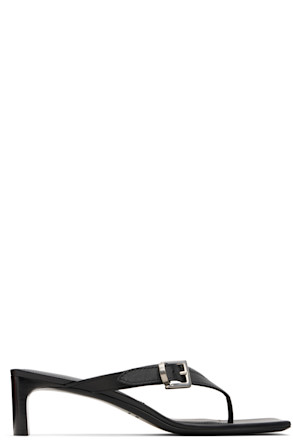 Black Bel Air Heeled Sandals