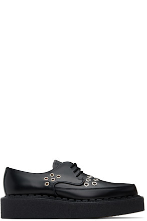 Black George Cox Edition Diano Eyelets Derbys
