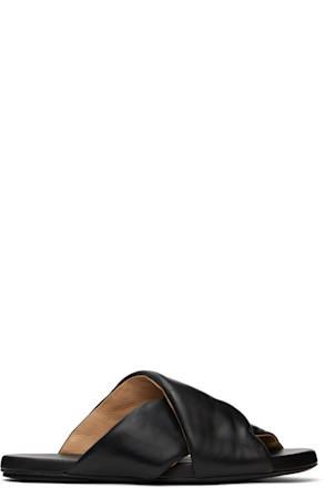 SSENSE Exclusive Black Spanciata Sandals