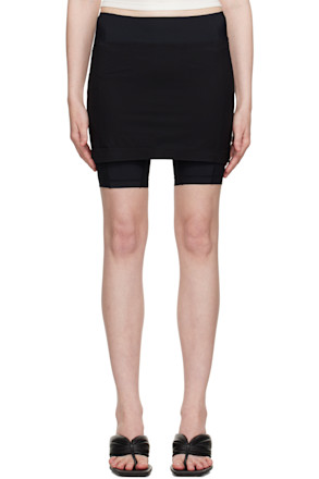 Black 6.0 Right Skort