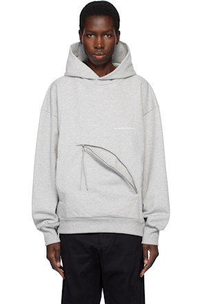 Gray 8.0 Center Hoodie
