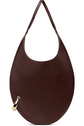 Burgundy Pierced Bag