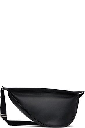 Black Large Slouchy Banana Bag