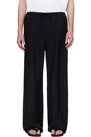 Black Donatello Trousers