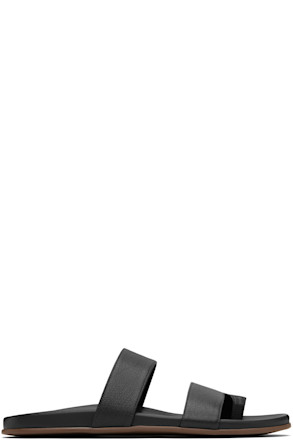 Black Hugh Sandals