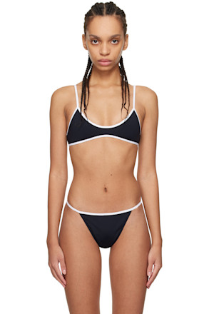 Black & White Sculpting Rio Bikini Top