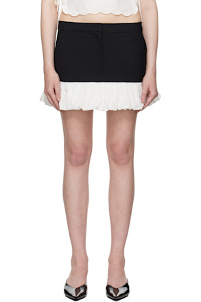 Black & White Noah Miniskirt