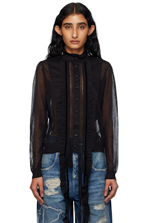 Black Monya Blouse