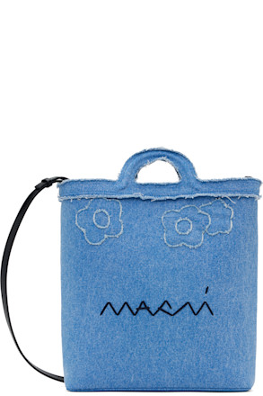 Blue Tropicalia Crossbody Bag