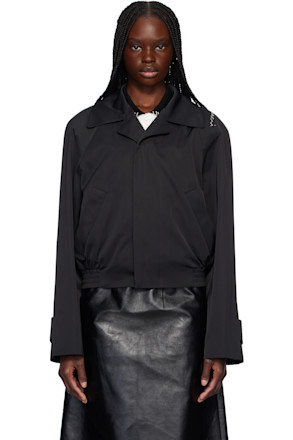 Black Water Repellent Jacket