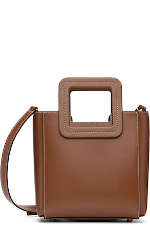 Tan Mini Shirley Leather Bag