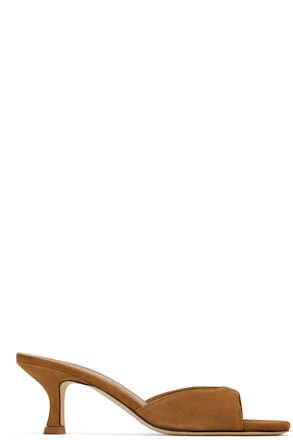 Tan Brigitte Mules