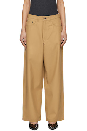 Tan Massive Trousers