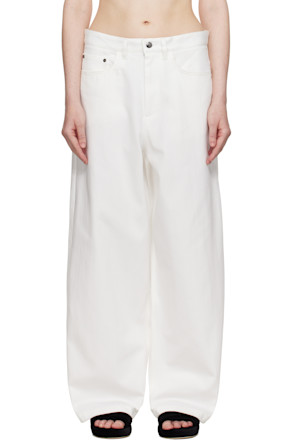 White Massive Jeans
