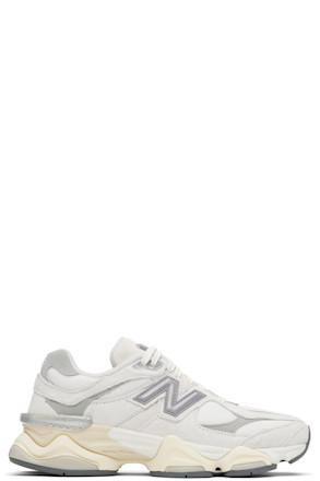 Off-White & Gray 9060 Sneakers