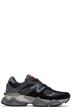 Black & Gray 9060 Sneakers