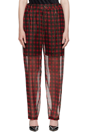 Red UC1E1507 Trousers